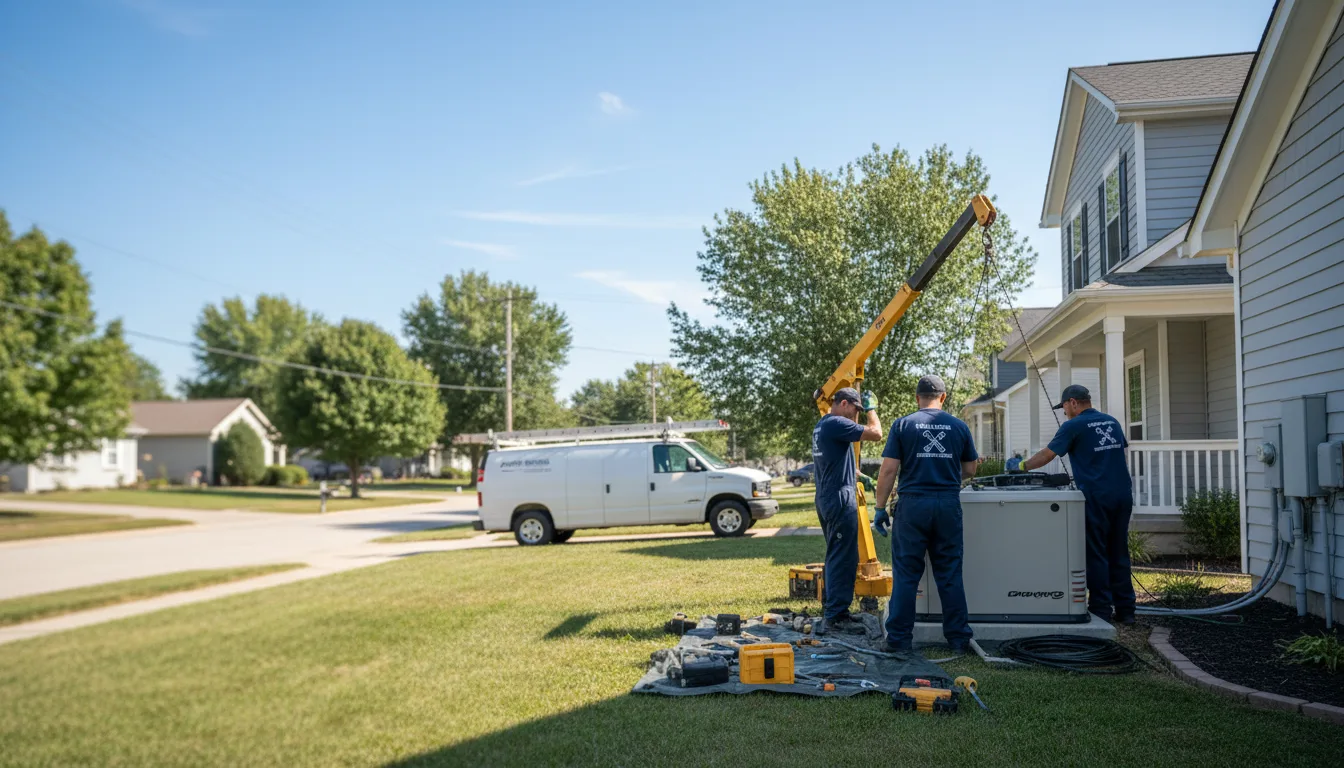 Generator Installation in Tennyson, IN near me